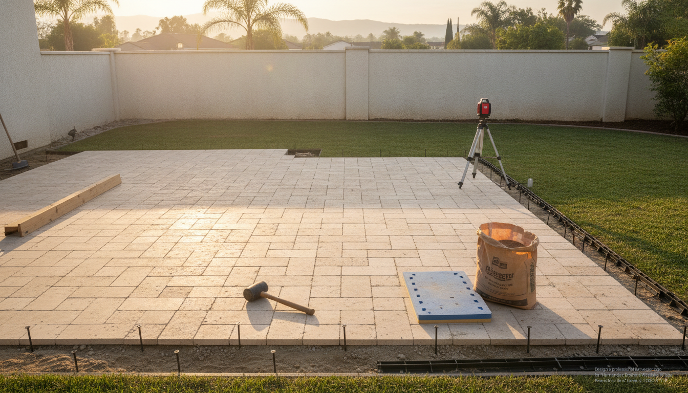 Paver Patio Installation